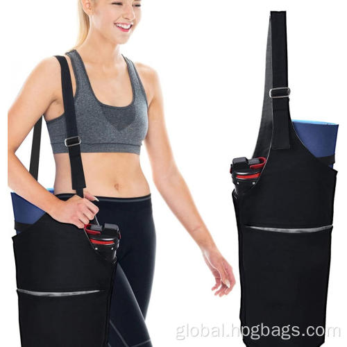 Sport Gym Travel Bag Black Sport gym bags yoga mat bag Supplier